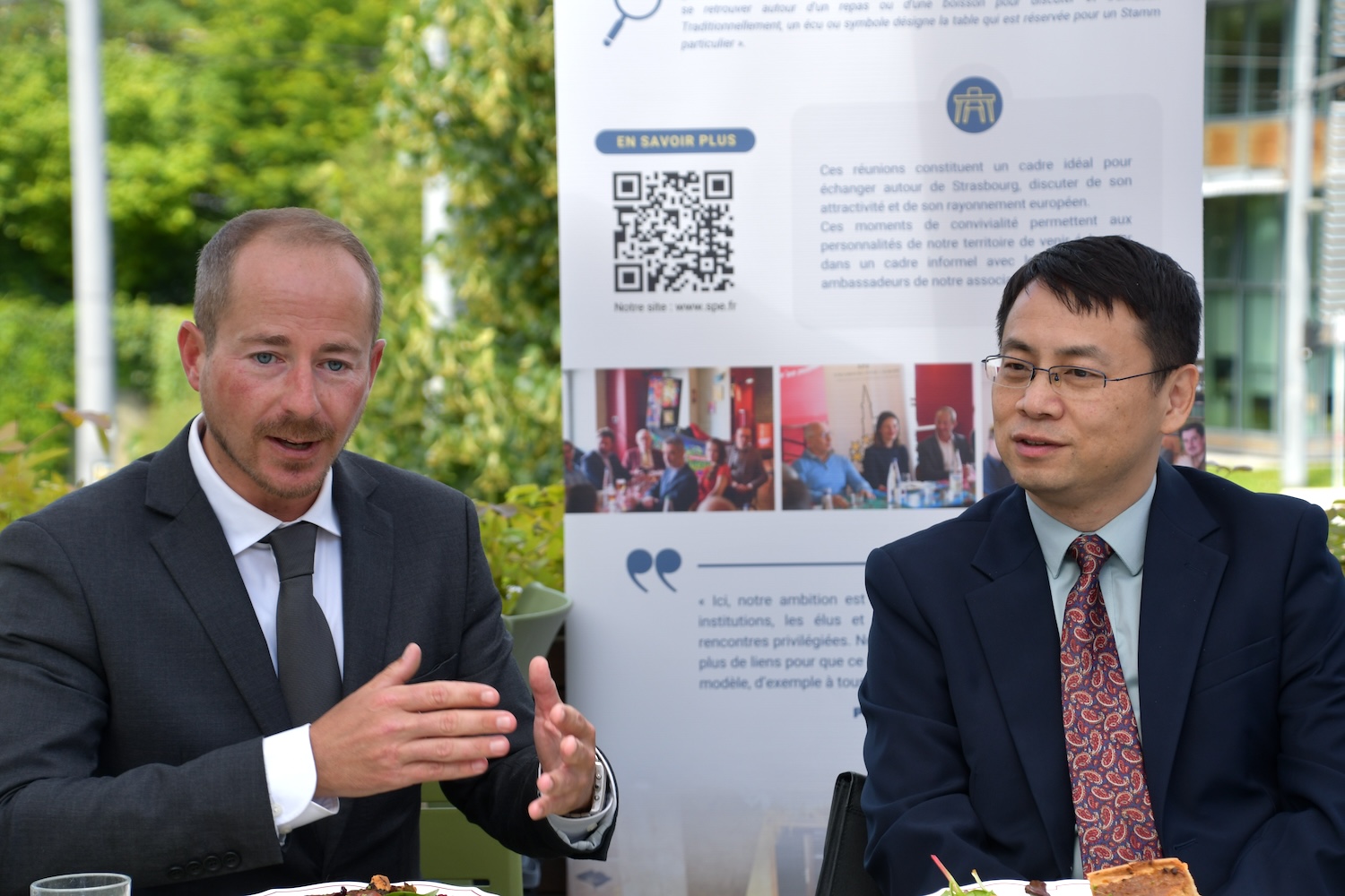 Stammtisch avec Monsieur PAN Yumin Consul Général de la République populaire de Chine